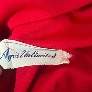 Vintage Ayes Unlimited Maxi Dress M/L True Wrap Gown Party Event Christmas thumbnail 3