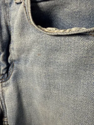 American Eagle Outfitters Women’s Mom Jeans light wash high rise stretch size 0 thumbnail 3