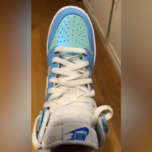 Nike‎ Dunk High Blue Mint Clean Streetwear Sneaker hightop 5.5Y W7 DV2206-400 thumbnail 12