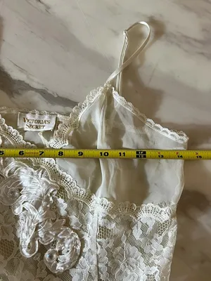 Vintage Y2K Victoria’s Secret Lace Teddy Sheer Ivory Lingerie Small thumbnail 3