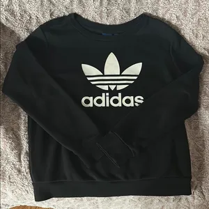 Adidas Original Trefoil Crew Womens Sweatshirt New size Small thumbnail 3