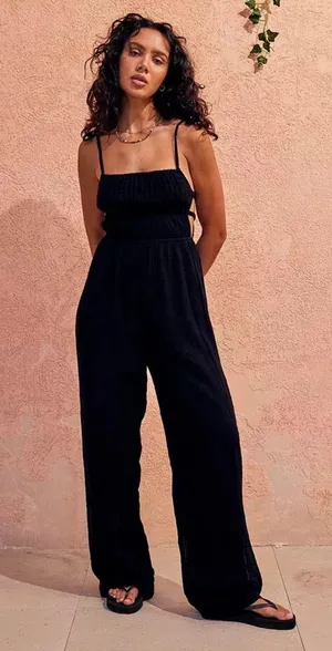 Urban Outfitters Black Overalls. Size XS thumbnail 1
