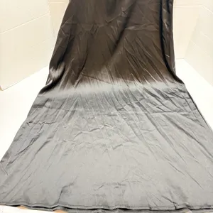 Altar’d State Black Satin And Lace Long Slip Dress Size M Elegance thumbnail 7