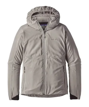 Patagonia Womens Medium Tough Puff Hoody Drifter Gray Jacket thumbnail 1