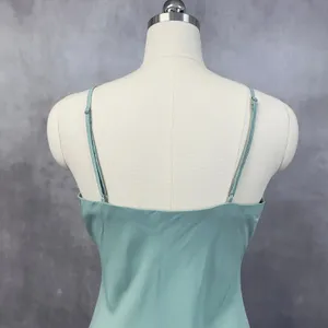 Abercrombie Fitch Mini Dress Women Large Sage Twist Front Flowy Soft Girl Ballet thumbnail 5
