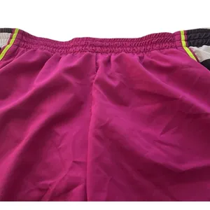 Nike Women's Dri-Fit Running‎ Shorts Pink Neon Accents Size L thumbnail 3