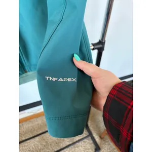 North Face Apex Thermal Teal Jacket Zip Up Outdoor Active Hiking Womens Large thumbnail 8