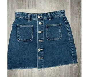 Zara denim Mini Skirt thumbnail 1
