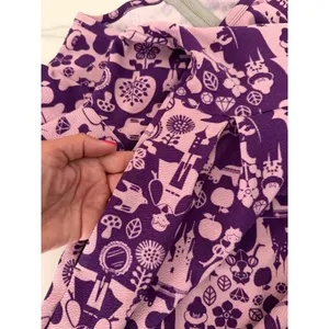 LuLaRoe Amelia Dress Womens XL Purple Snow White Disney‎ Princess Pockets Skater thumbnail 11