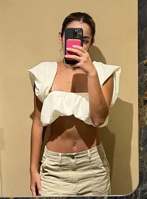 Zara white top thumbnail 2