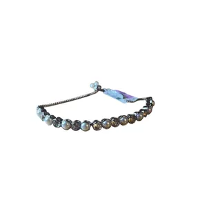 INC Crystal & Pearl Adjustable tennis Bracelet gift valentine's day retro y2k thumbnail 4