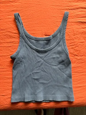 Brandy Melville Blue Tank Top thumbnail 1