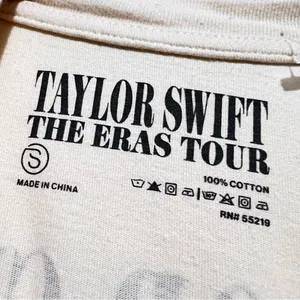 Taylor Swift Graphic Cream Tee thumbnail 3