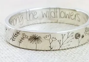 & Other Stories Women’s Dandelion Rustic Design 6mm Band Size 7 thumbnail 1