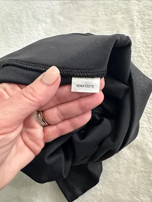 CALIA Black High-Waist Bike Shorts thumbnail 5