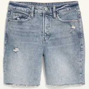 Womens Old Navy High-Waisted O.G. Straight Cut-Off Denim Jean Shorts - Sz 18 thumbnail 3