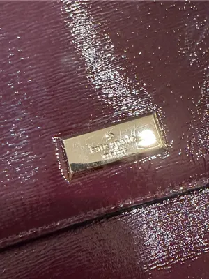 Kate Spade Patent Leather Crossbody Bag EUC thumbnail 3