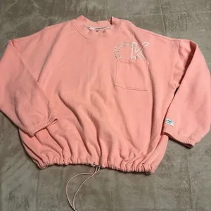Calvin Klein Performance Sweatshirt Women’s Size 2X Adjustable Waist Pink thumbnail 1