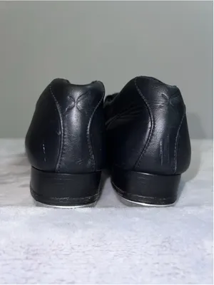 Capezio Black Tap Dance Shoes Size 6 thumbnail 4