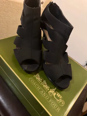 Coach & Four Womens Peep Toe Stilleto Heels size 10. thumbnail 6