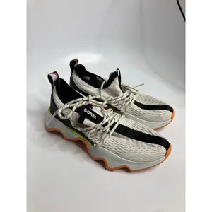 Sorel Kinetic Impact Lace Sneakers Womens 6 White Orange Excellent NL4952-125 thumbnail 3