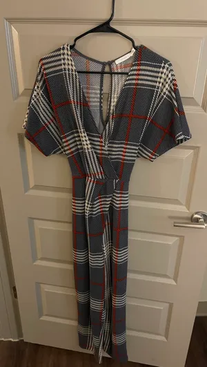 Lulu’s Plaid Jumpsuit thumbnail 2