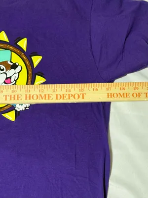 Buc-ee’s Retro Surf Graphic T Shirt Sm Purple Did Somebody Say Buc Ees Beaver thumbnail 7