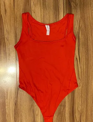 Lululemon Wundermost Ultra-Soft Nulu Square-Neck Sleeveless Bodysuit thumbnail 1
