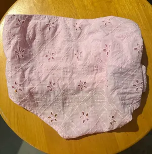 Pink Hollister tube top tie back thumbnail 1