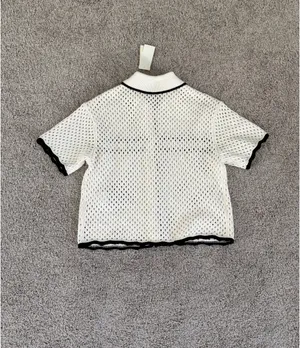 Abercrombie Crochet top thumbnail 3