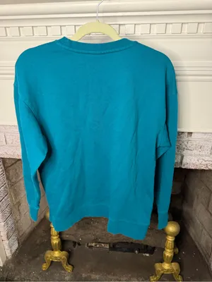 Nike Teal Crewneck Sweatshirt thumbnail 3