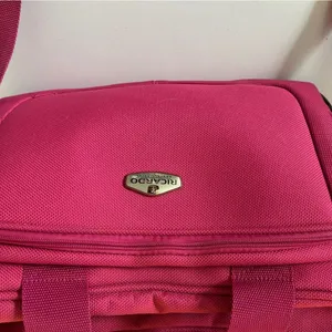Ricardo Beverly Hills Magenta Crossbody Tote Laptop Purse Bag for Women thumbnail 5
