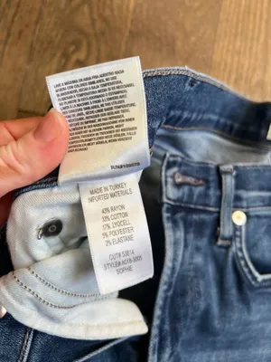 Agolde distressed hem skinny jeans size 26 thumbnail 3