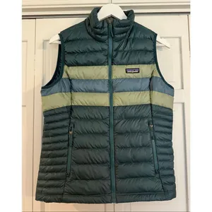 Patagonia NWT down puffer vest borealis green M thumbnail 3