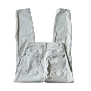 7 For All Mankind White The High Waist Ankle Skinny Jeans Women Size 26 | 72-10 thumbnail 2