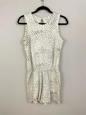 Z Supply‎ Adira Dot Cotton Romper NWT Size Small thumbnail 3