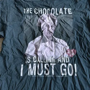 Fruit of the Loom I love Lucy the chocolate is calling tshirt thumbnail 2