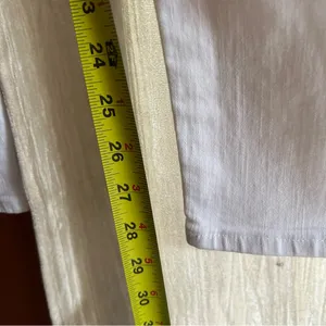 Madewell Stovepipe Jeans Slim Straight Coastal White High‎ Rise NWT Size 33 (16) thumbnail 11