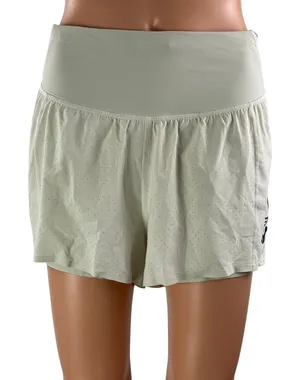 Lululemon Fast and Free Airflow Women's Gray Athletic Running Shorts Size S thumbnail 1