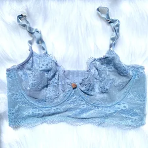 Rachael Ray Blue Lace Bra Size undefined thumbnail 1