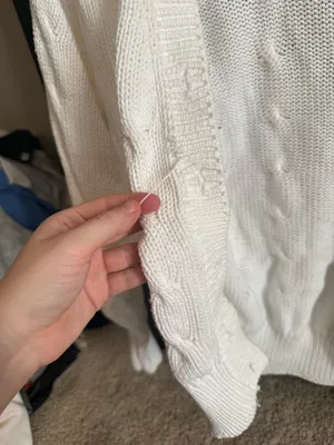 White quilted cardigan Size M thumbnail 3