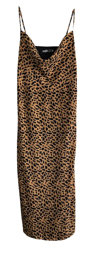 Missguided Cheetah Print Dress thumbnail 1
