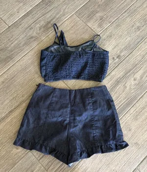 1.State shorts and buffalo top matching set thumbnail 5