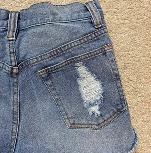 MINKPINK Distressed Denim Shorts thumbnail 6