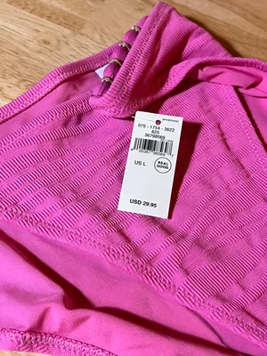 Aerie Large Women's Pink Bikini Bottoms BNWTS $29.95 thumbnail 9
