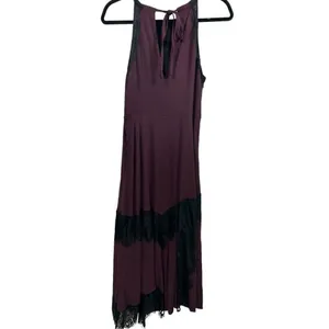 Anthropologie Moulinette Soeurs Janie Lace Whimsigoth Fairy‎ Halter Dress Size 8 thumbnail 6