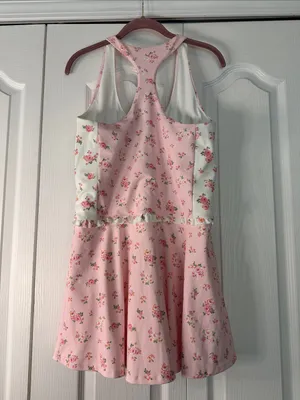 AS Revival Floral Pink Fit & Flare Romper Dress – Pink Floral thumbnail 4