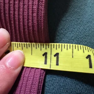 AYBL Women Burgundy Seamless‎ High Waisted Compression Gym Leggings Size Small S thumbnail 7
