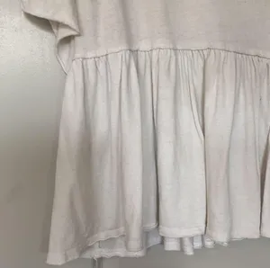 White Free People Off the Shoulder Tee thumbnail 2