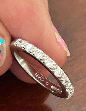 Ring 925 sterling silver size 5 thumbnail 1